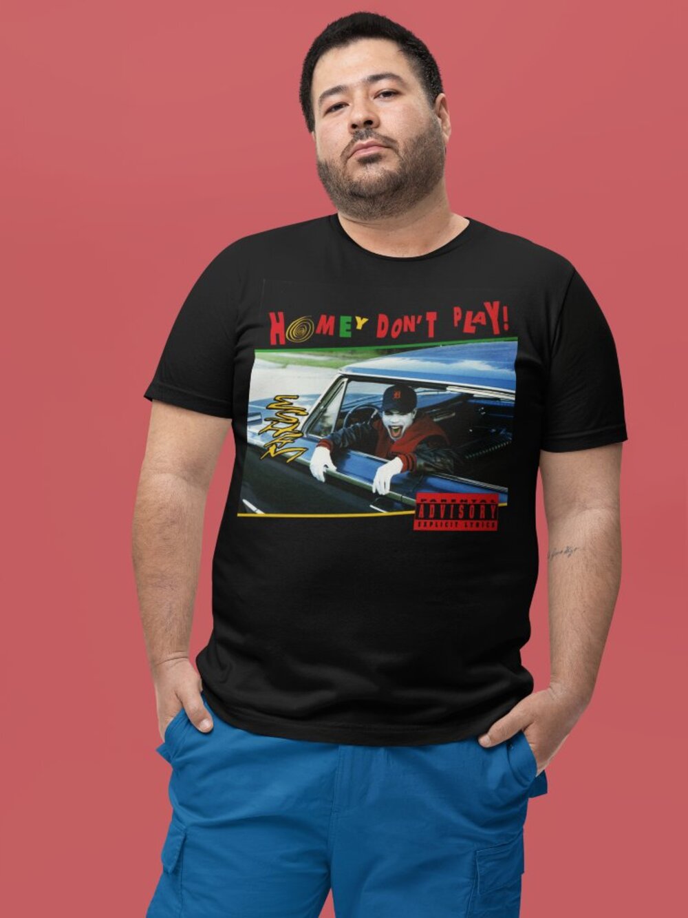 Homey Don't Play Rap Tee